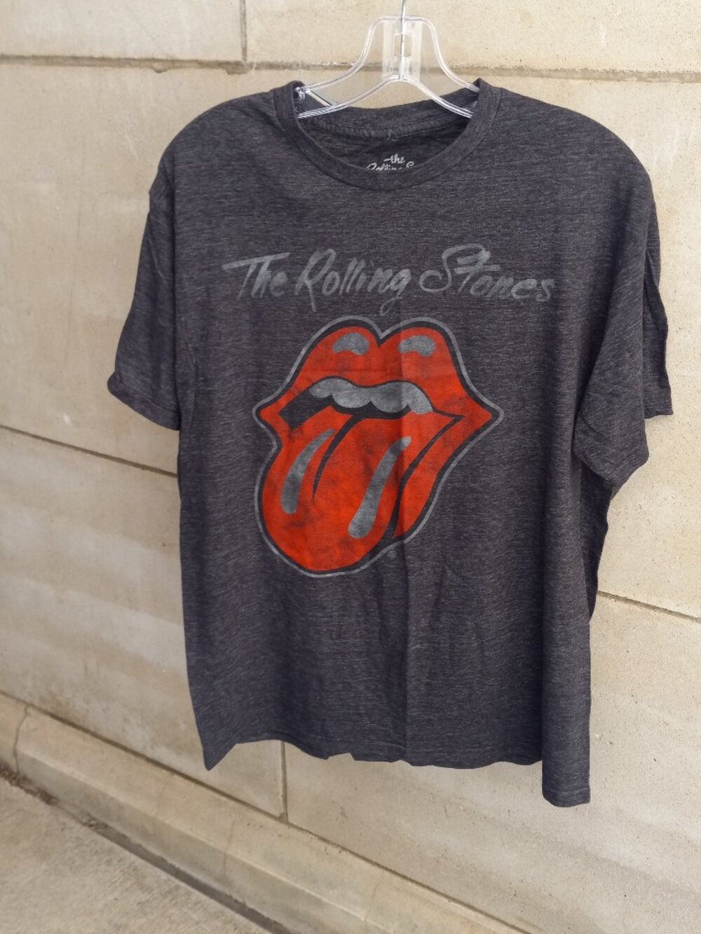 Official T-Shirt Tee The Rolling Stones (L) Big Red Lips